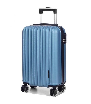 Чемодан Airtex 623 Worldline маленький S голубой фото, картинка, изображение