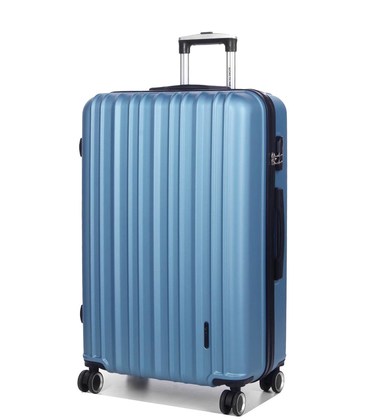 Чемодан Airtex 623 Worldline Maxi голубой фото, картинка, изображение