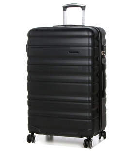 Чемодан Airtex 628 Worldline Midi черный фото, картинка, изображение