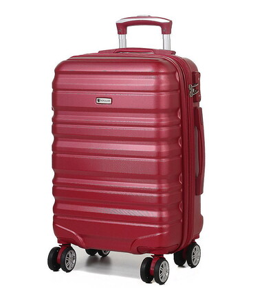 Чемодан Airtex 628 Worldline средний M красный фото, картинка, изображение