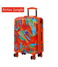 Чемодан Airtex 970 Mini оранжевый фото, картинка, изображение
