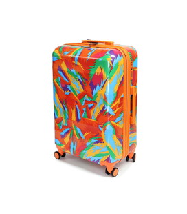 Чемодан Airtex 970 Midi оранжевый фото, картинка, изображение