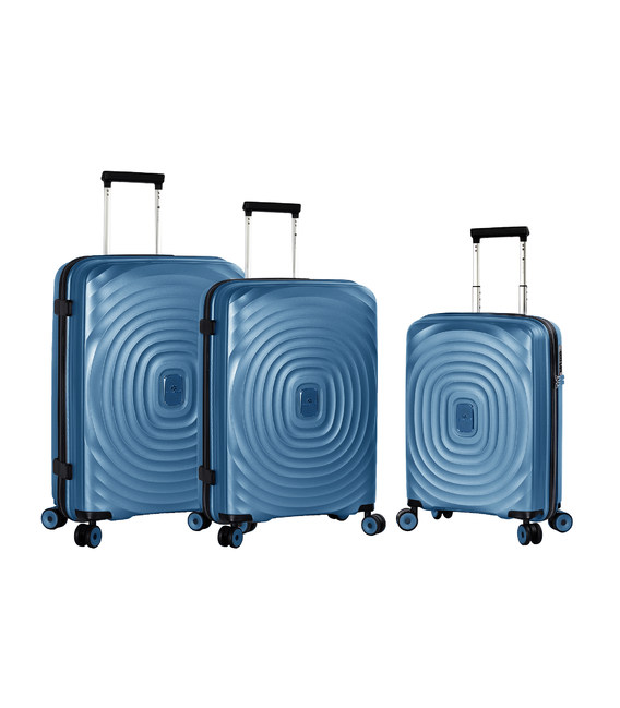 Набір Валіз Snowball 05203 3 в 1 синій - картинка, зображення, фото валізи