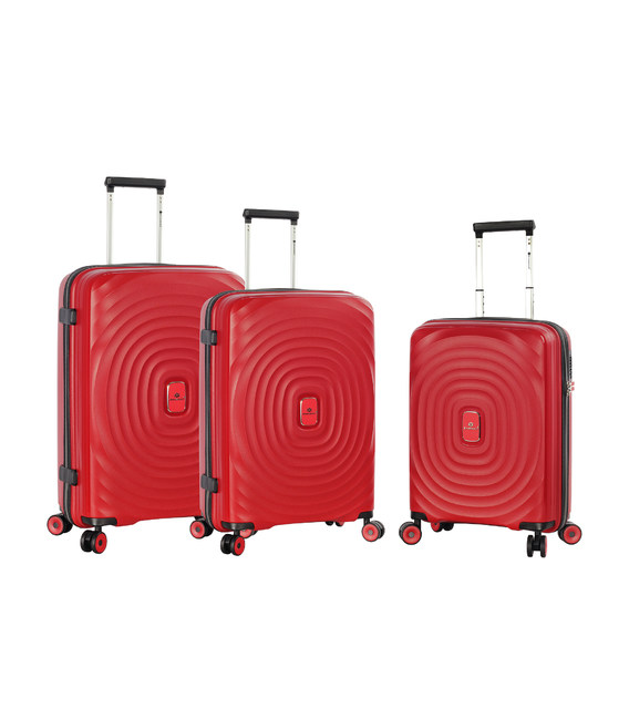 Набор Чемоданов Snowball 05203 3 в 1 красный фото, картинка, изображение