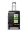 Чемодан Snowball 91203 средний M черный фото, картинка, изображение