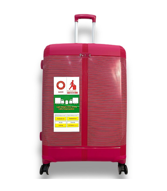 Чемодан Snowball 91303 большой L розовый фото, картинка, изображение