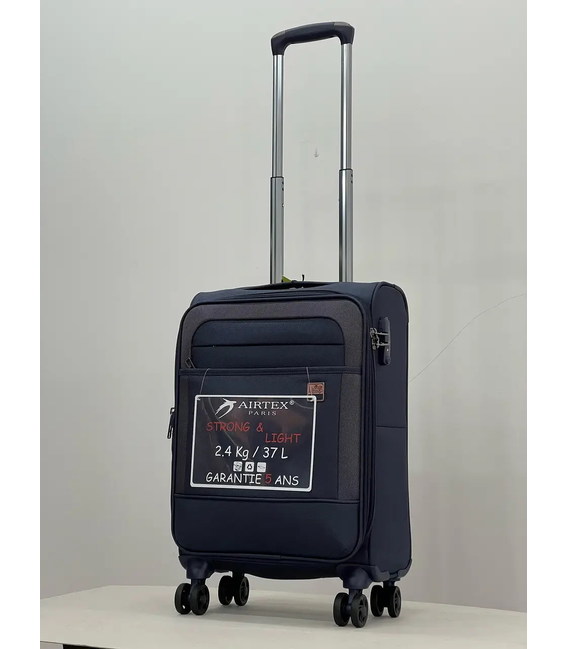 Чемодан Airtex 832 маленький S Nereide синий фото, картинка, изображение
