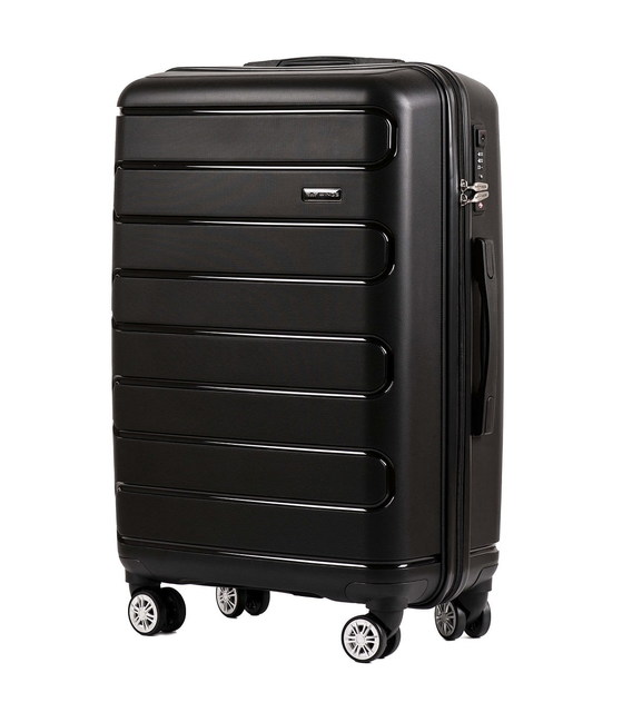 Валіза Wings KD 181 середня M чорна картинка, зображення, фото