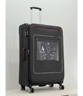 Валіза Snowball 91803 середня M чорна - картинка, зображення, фото валізи