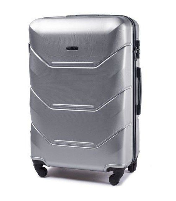 Валіза Wings 147 велика L срібна картинка, зображення, фото