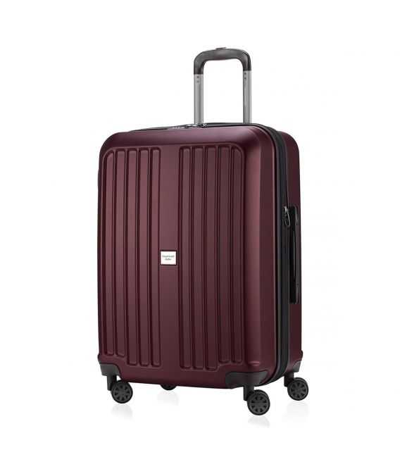 Чемодан X-berg средний M вишневый фото, картинка, изображение