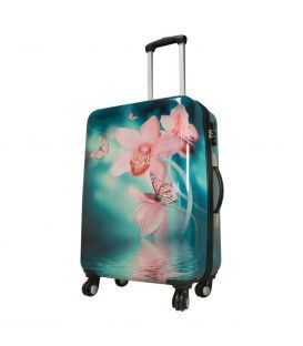 Чемодан Monopol Orchidee средний M фото, картинка, изображение