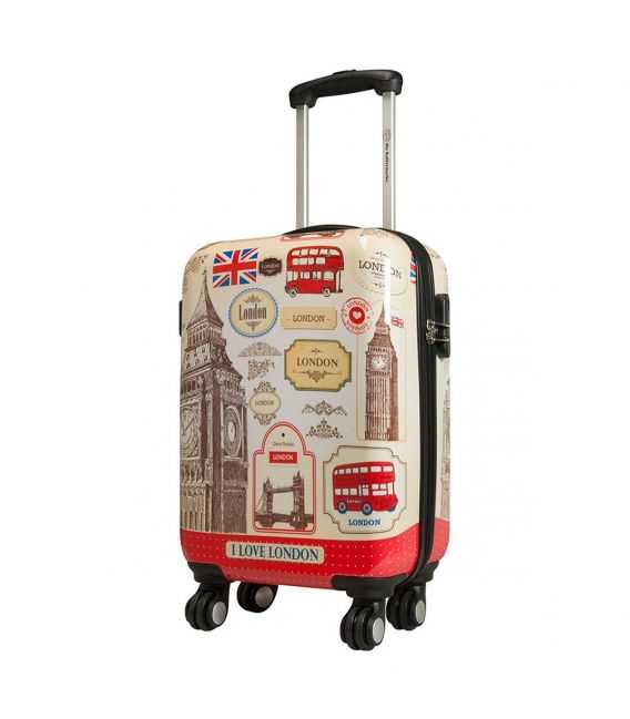 Чемодан Monopol London 3 средний M фото, картинка, изображение