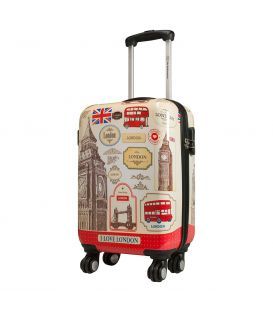 Чемодан Monopol London 3 средний M фото, картинка, изображение