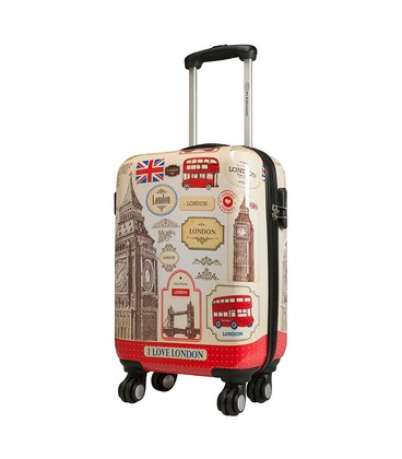 Чемодан Monopol London 3 средний M фото, картинка, изображение