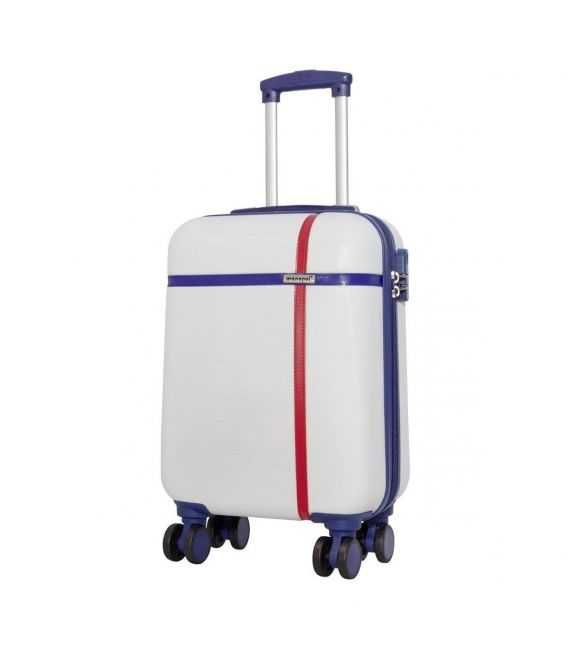 Чемодан Monopol Bergen белый Maxi фото, картинка, изображение