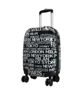 Валіза Monopol City 2 Black велика L картинка, зображення, фото