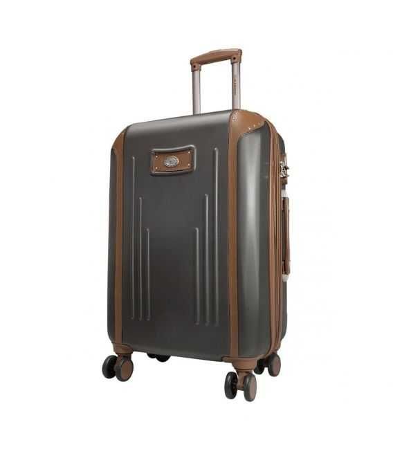 Чемодан Monopol Dakar антрацит Maxi фото, картинка, изображение