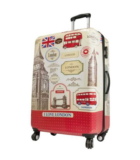 Чемодан Monopol London 3 Maxi фото, картинка, изображение