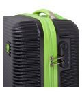 Валіза Monopol Santorin чорно-салатова велика L картинка, зображення, фото