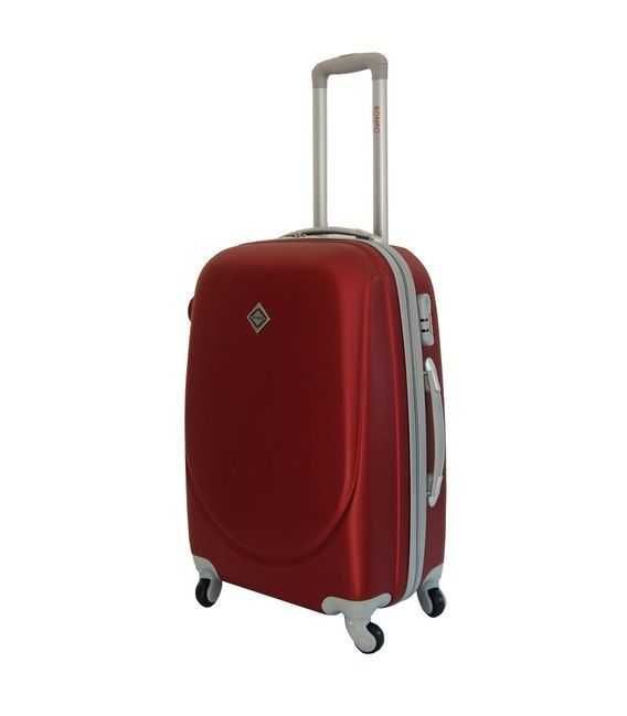 Валіза Bonro Smile маленька S бордова картинка, зображення, фото