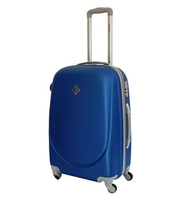 Чемодан Bonro Smile маленький S синий фото, картинка, изображение