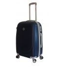 Чемодан Bonro Smile double wheels маленький S темно-синий фото, картинка, изображение