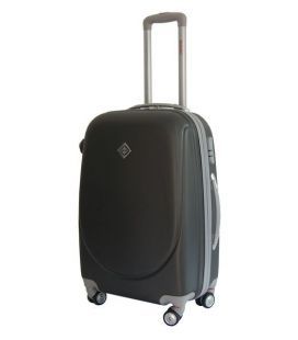 Чемодан Bonro Smile double wheels маленький S темно-серый фото, картинка, изображение