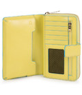 BL SQUARE/Lemon Yellow Портмоне верт. карман для монет на блискавці /RFID захист (10x17,5x3) картинка, изображение, фото