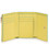 BL SQUARE/Lemon Yellow Портмоне верт. з відділ. для 6 кред.карт /RFID захист (8,5x12x2,5) картинка, изображение, фото