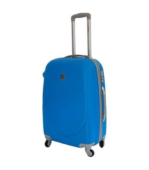 Чемодан Bonro Smile средний M голубой фото, картинка, изображение