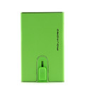 EMPIRE/Green Кредитниця-портмоне з висувним механізмом /RFID захист (6,2x10x2) картинка, изображение, фото