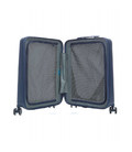 SEEKER/Blue Валіза на 4 колесах S з карманом д/ноутбука 15,6"/iPad Air/Pro (35л) (40x55x23,5) картинка, изображение, фото