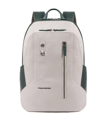 Рюкзак для ноутбука Piquadro HAKONE/Grey-Green CA4980S104_GRVE картинка, изображение, фото