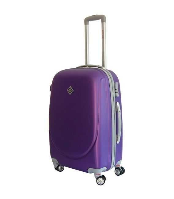 Валіза Bonro Smile double wheels велика L фіолетова картинка, зображення, фото