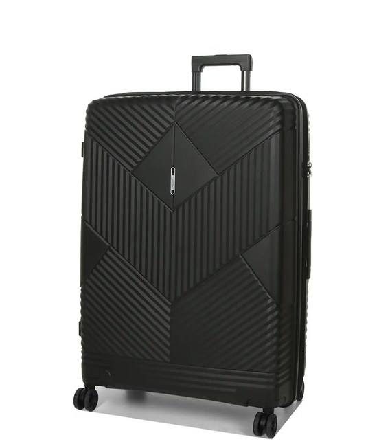 Валіза Airtex 639 велика L чорна - картинка, зображення, фото валізи