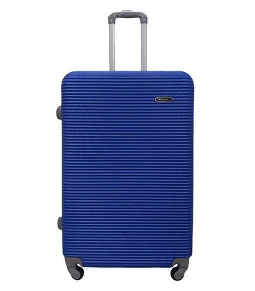 Чемодан Milano 004 большой L синий фото, картинка, изображение