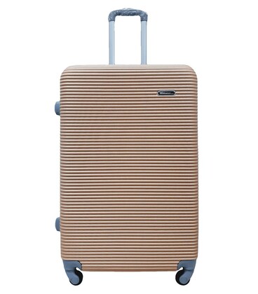 Чемодан Milano 004 большой L золотистый фото, картинка, изображение