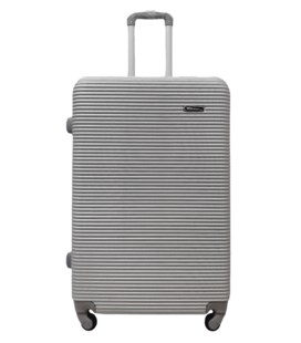 Чемодан Milano 004 большой L серебристый фото, картинка, изображение