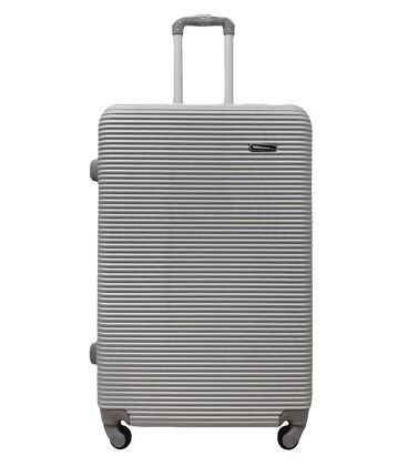 Валіза Milano 004 велика L срібна картинка, зображення, фото