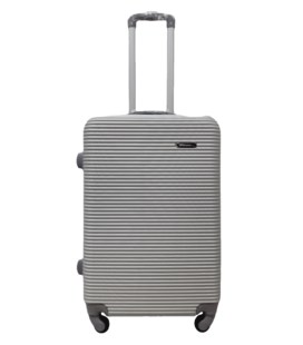 Валіза Milano 004 середня M срібна картинка, зображення, фото