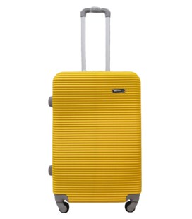 Чемодан Milano 004 Midi желтый фото, картинка, изображение