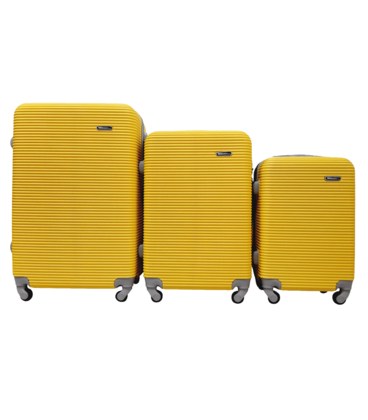 Набір валіз Milano 004 жовтий картинка, зображення, фото