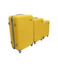 Набор чемоданов Milano 004 желтый картинка, изображение, фото