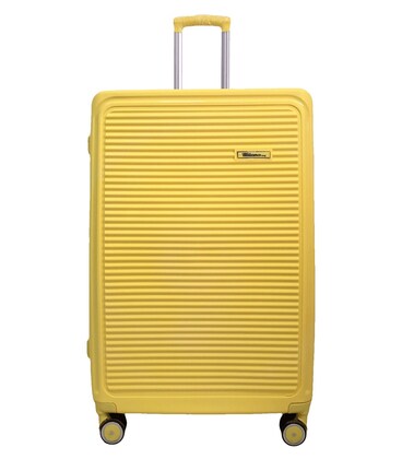 Чемодан Milano 024 большой L желтый фото, картинка, изображение