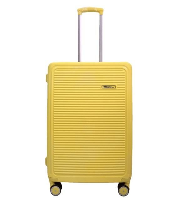 Чемодан Milano 024 Midi желтый фото, картинка, изображение