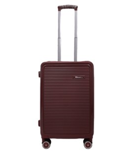 Чемодан Milano 024 маленький S бордовый фото, картинка, изображение