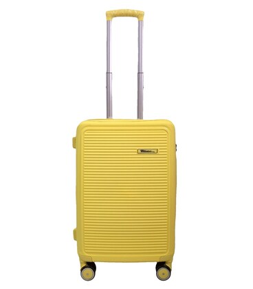 Валіза Milano 024 маленька S жовта картинка, зображення, фото