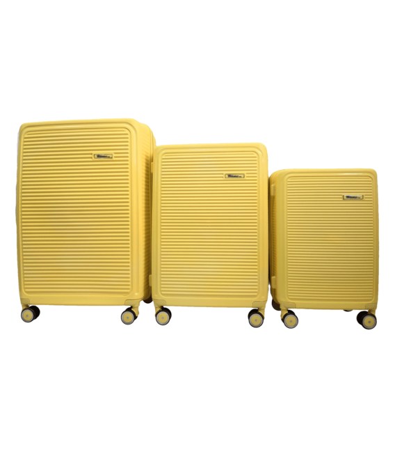 Набір валіз Milano 024 жовтий картинка, зображення, фото