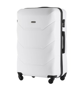 Чемодан Wings 147 большой L белый фото, картинка, изображение